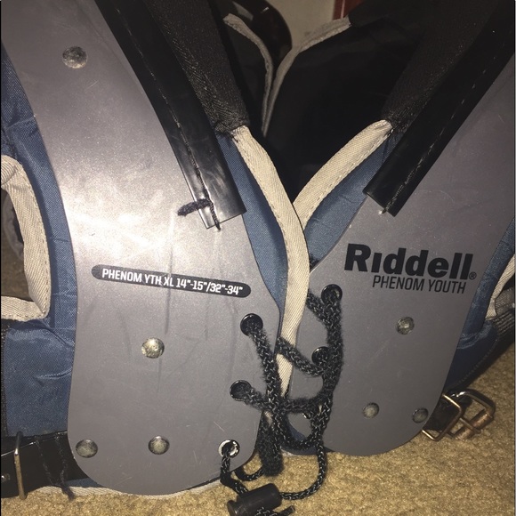 Football riddell shoulder pads